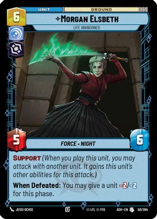Morgan Elsbeth - Life Abandoned (50/264) [Ashes of the Empire]