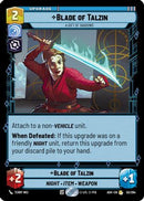 Blade of Talzin - A Gift of Shadows (55/264) [Ashes of the Empire]