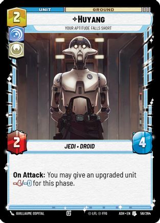 Huyang - Your Aptitude Falls Short (56/264) [Ashes of the Empire]
