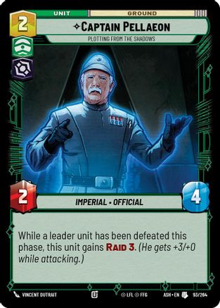 Captain Pellaeon - Plotting from the Shadows (93/264) [Ashes of the Empire]