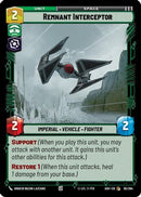 Remnant Interceptor (95/264) [Ashes of the Empire]