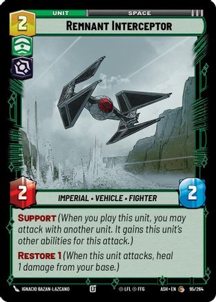 Remnant Interceptor (95/264) [Ashes of the Empire]
