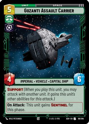 Gozanti Assault Carrier (99/264) [Ashes of the Empire]
