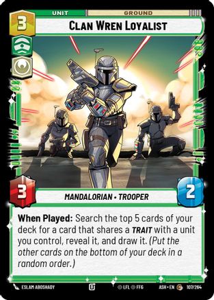 Clan Wren Loyalist (107/264) [Ashes of the Empire]