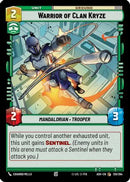 Warrior of Clan Kryze (120/264) [Ashes of the Empire]