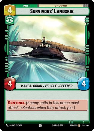 Survivors' Langskib (126/264) [Ashes of the Empire]