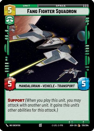 Fang Fighter Squadron (130/264) [Ashes of the Empire]