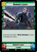 Warrior's Legacy (134/264) [Ashes of the Empire]