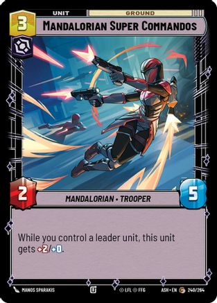 Mandalorian Super Commandos (240/264) [Ashes of the Empire]