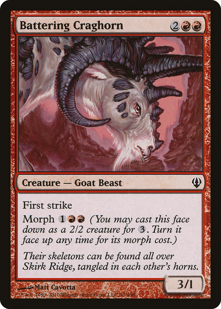 Battering Craghorn (ARC-030) [Archenemy]
