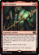 Loki's Scepter (Surge Foil) (MSC-056) [Commander: Marvel Super Heroes] Foil