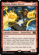 Photon, Mighty Marvel (Surge Foil) (MSC-058) [Commander: Marvel Super Heroes] Foil