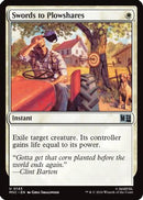 Swords to Plowshares (Surge Foil) (MSC-143) [Commander: Marvel Super Heroes] Foil