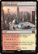Clifftop Retreat (Surge Foil) (MSC-231) [Commander: Marvel Super Heroes] Foil