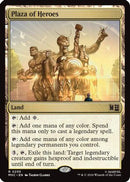 Plaza of Heroes (Surge Foil) (MSC-255) [Commander: Marvel Super Heroes] Foil