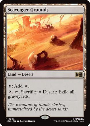 Scavenger Grounds (Surge Foil) (MSC-263) [Commander: Marvel Super Heroes] Foil