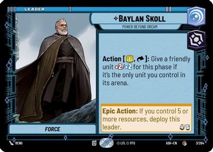 Baylan Skoll - Power Beyond Dream (4/264) [Ashes of the Empire]