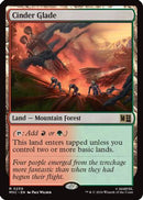Cinder Glade (Surge Foil) (MSC-230) [Commander: Marvel Super Heroes] Foil