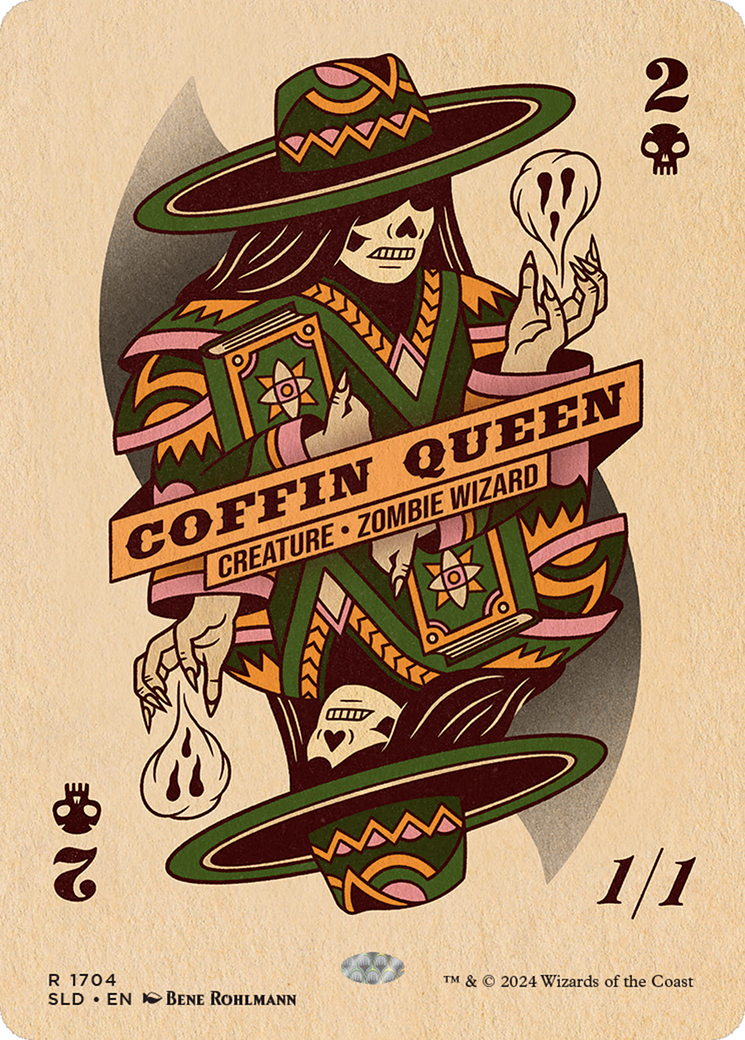 Coffin Queen (SLD-1704) [Secret Lair Drop] (Borderless)
