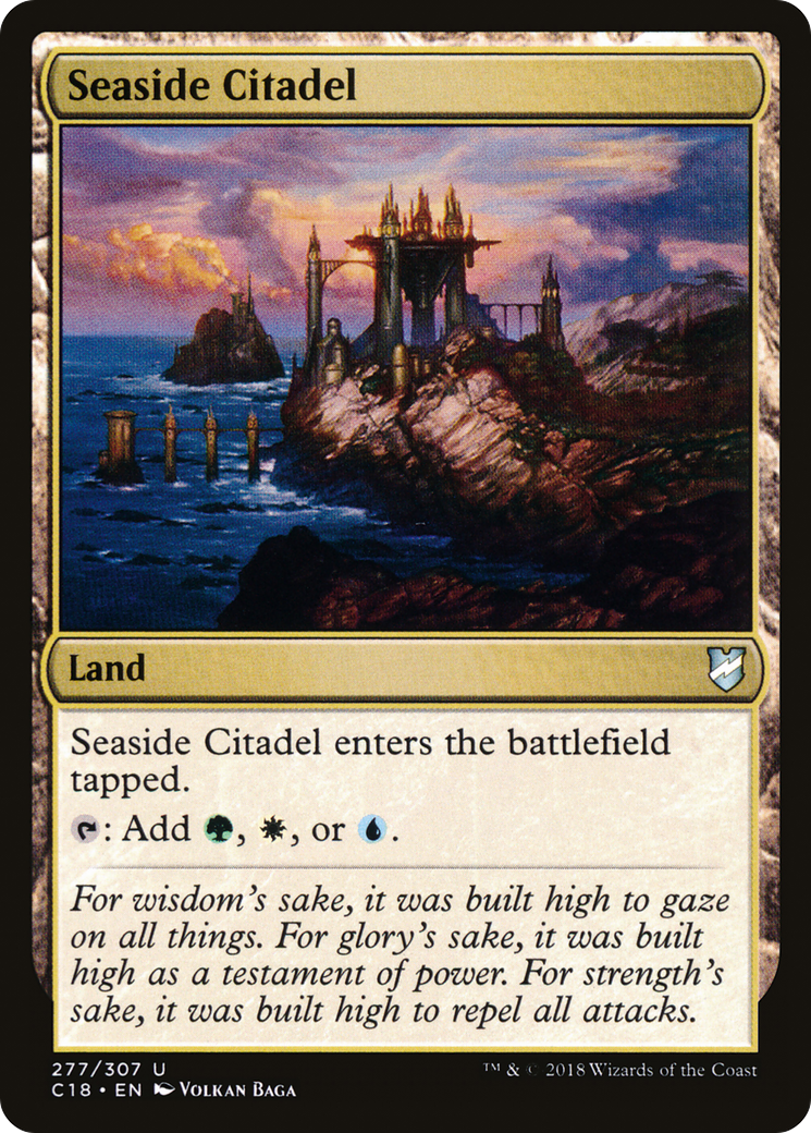Seaside Citadel (C18-277) [Commander 2018]
