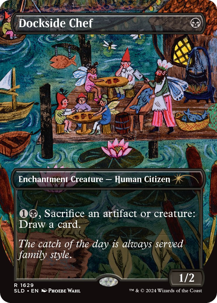 Dockside Chef (SLD-1629) (Borderless) [Secret Lair Drop]