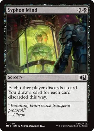Syphon Mind (MSC-159) [Commander: Marvel Super Heroes]