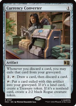 Currency Converter (MSC-197) [Commander: Marvel Super Heroes]