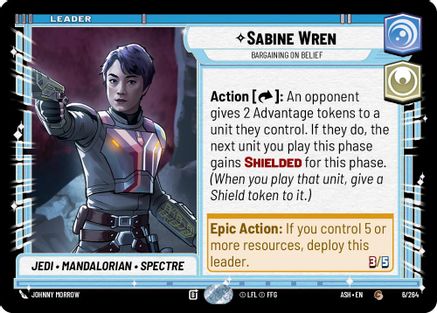 Sabine Wren - Bargaining on Belief (6/264) [Ashes of the Empire]