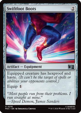 Swiftfoot Boots (MSC-216) [Commander: Marvel Super Heroes]
