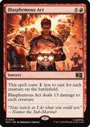 Blasphemous Act (Surge Foil) (MSC-163) [Commander: Marvel Super Heroes] Foil