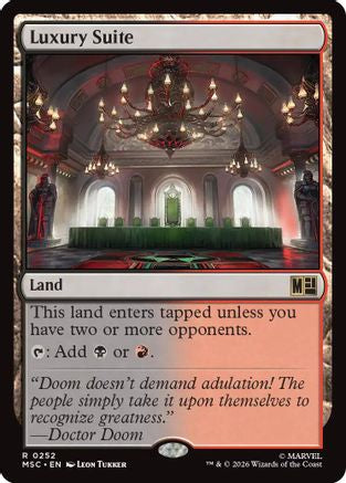Luxury Suite (MSC-252) [Commander: Marvel Super Heroes]