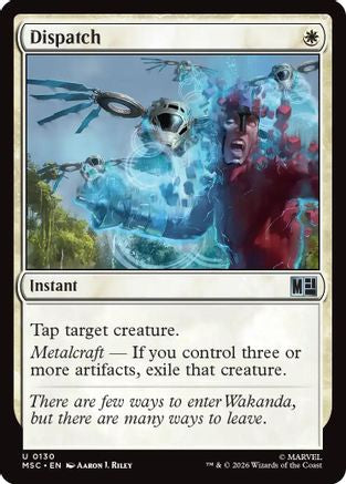 Dispatch (MSC-130) [Commander: Marvel Super Heroes]