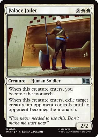 Palace Jailer (MSC-140) [Commander: Marvel Super Heroes]
