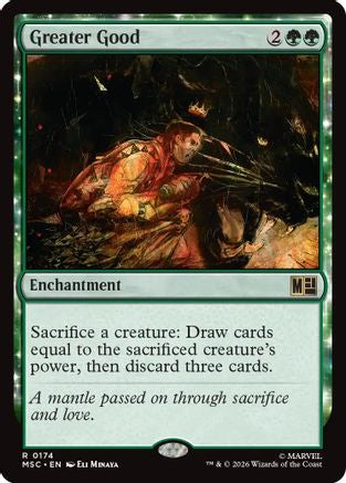Greater Good (MSC-174) [Commander: Marvel Super Heroes]