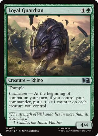 Loyal Guardian (MSC-176) [Commander: Marvel Super Heroes]