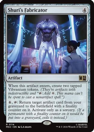 Shuri's Fabricator (MSC-114) [Commander: Marvel Super Heroes]