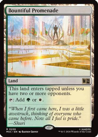 Bountiful Promenade (MSC-226) [Commander: Marvel Super Heroes]