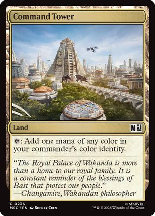 Command Tower (MSC-236) [Commander: Marvel Super Heroes]