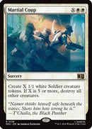Martial Coup (Surge Foil) (MSC-138) [Commander: Marvel Super Heroes] Foil
