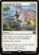Vanquish the Horde (Surge Foil) (MSC-146) [Commander: Marvel Super Heroes] Foil