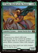 W'Kabi, Shield of the Nation (Surge Foil) (MSC-070) [Commander: Marvel Super Heroes] Foil