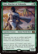 Zuri, Warrior of Wakanda (Surge Foil) (MSC-072) [Commander: Marvel Super Heroes] Foil