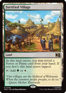 Fortified Village (Surge Foil) (MSC-245) [Commander: Marvel Super Heroes] Foil
