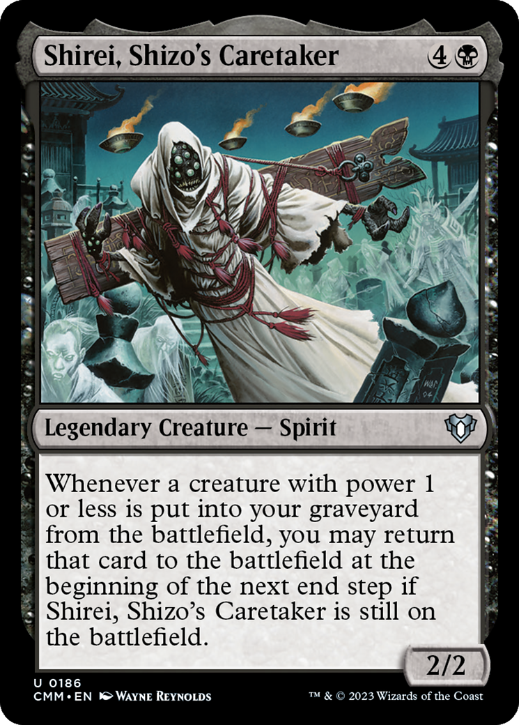 Shirei, Shizo's Caretaker (CMM-186) [Commander Masters]
