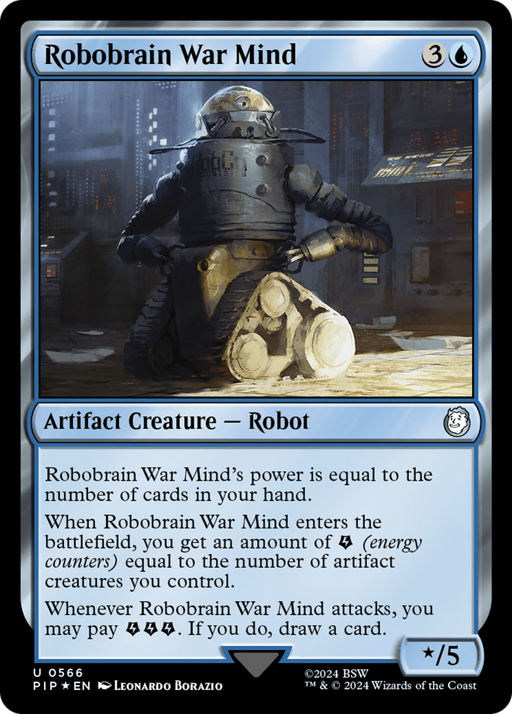 Robobrain War Mind (PIP-566) [Fallout] Foil