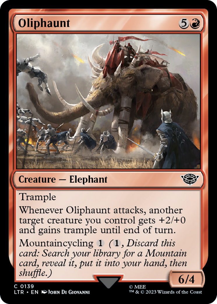 Oliphaunt (LTR-139) [The Lord of the Rings: Tales of Middle-earth]
