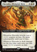 Hercules, Olympian Hero (Extended Art) (MSC-308) [Commander: Marvel Super Heroes] Foil