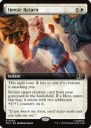 Heroic Return (Extended Art) (MSC-309) [Commander: Marvel Super Heroes] Foil