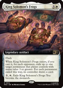 King Solomon's Frogs (Extended Art) (MSC-312) [Commander: Marvel Super Heroes] Foil