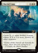 Martial Coup (Extended Art) (MSC-314) [Commander: Marvel Super Heroes]